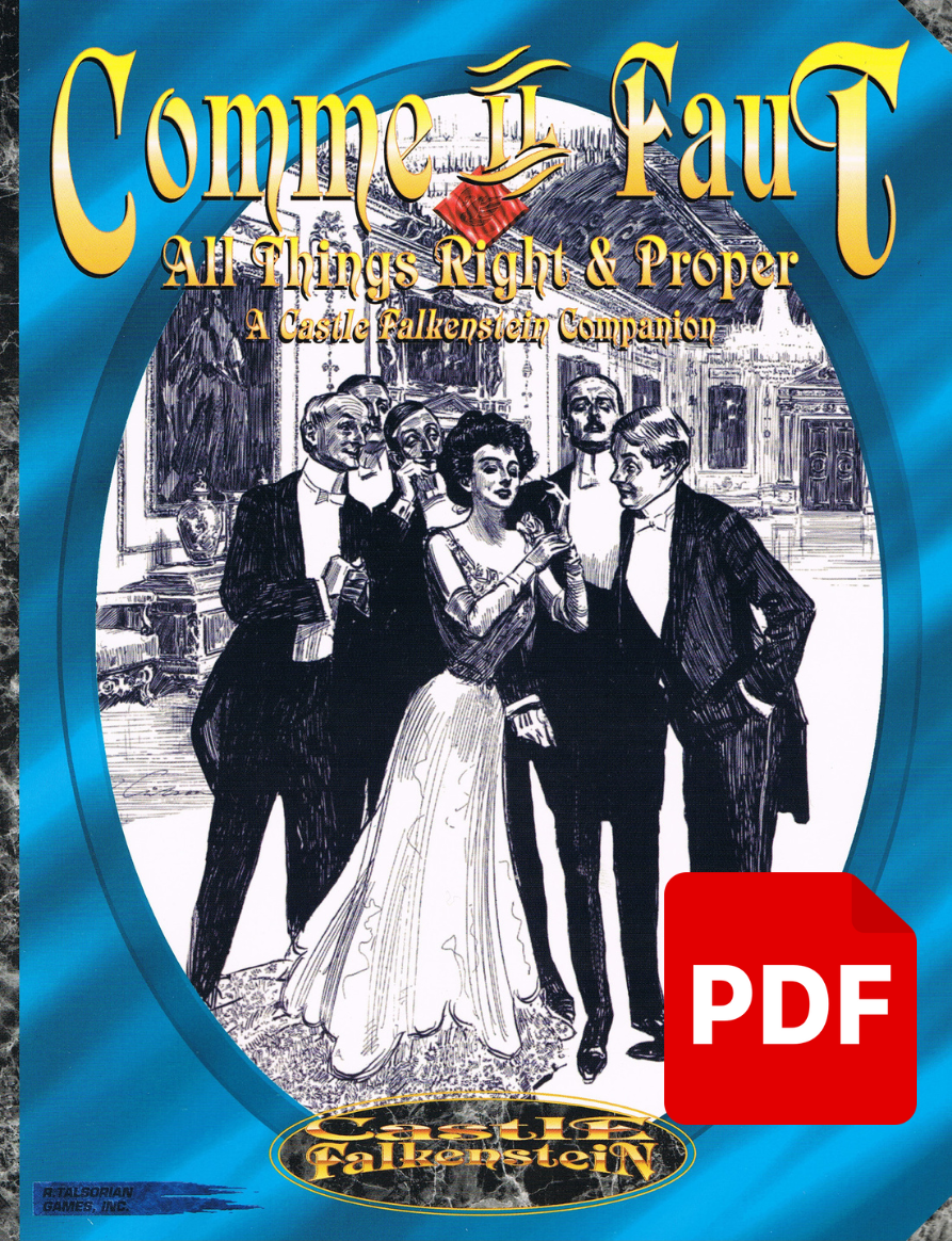 Comme Il Faut (Digital PDF)