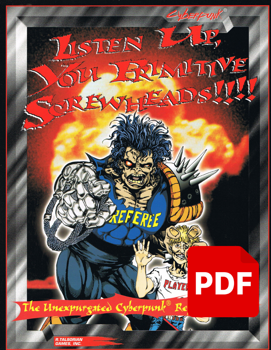 Listen Up You Primitive Screwheads!!! (Digital PDF)
