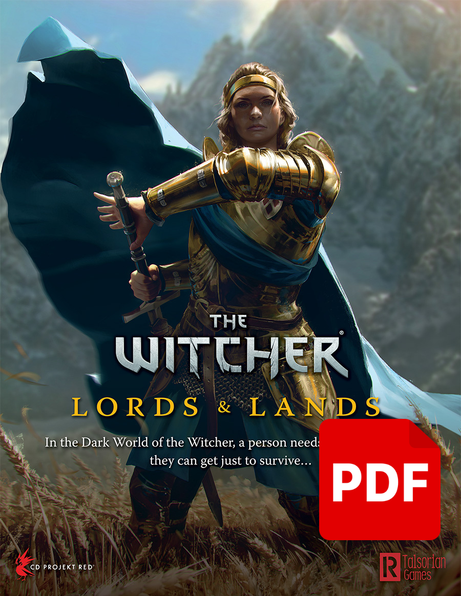 The Witcher TRPG - Lords and Lands (Digital PDF)