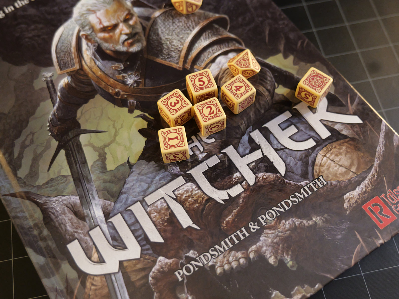 The Witcher Core Rulebook + Dice Set